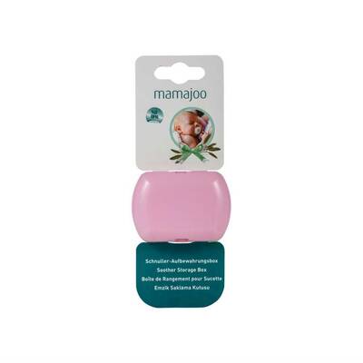 Mamajoo Pink Soother Storage Box