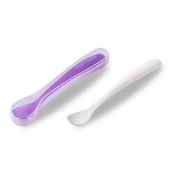 Mamajoo - Mamajoo Twin Feeding Spoons Purple & Storage Box