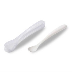 Mamajoo - Mamajoo Twin Feeding Spoons White & Storage Box